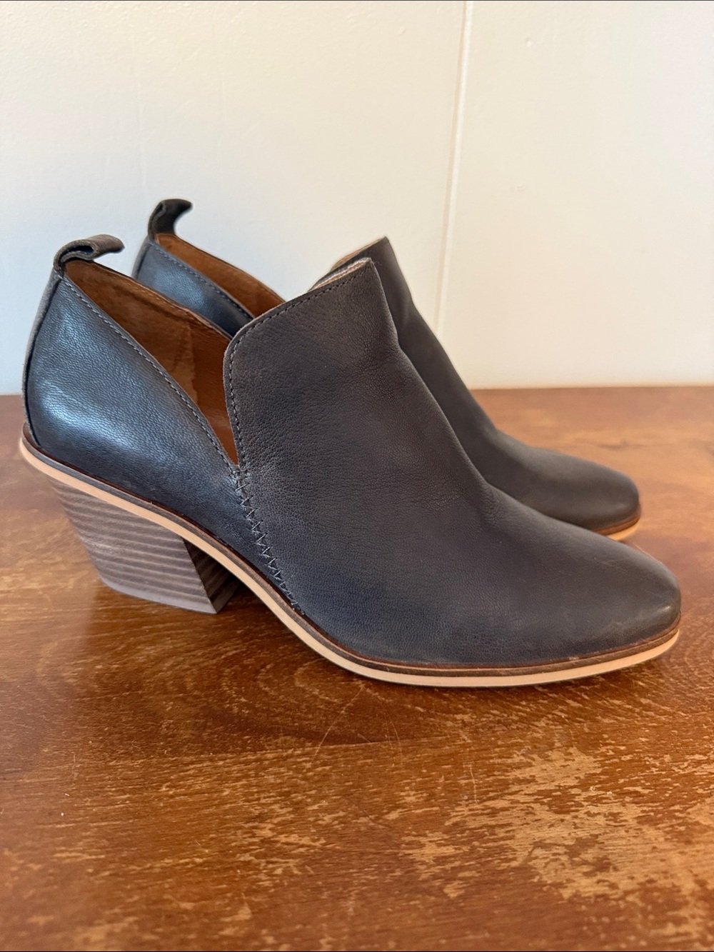 Lucky Brand Womens Victorey Bootie Ankle Leather Boot